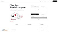 Captura de ecrã de filegiga.com
