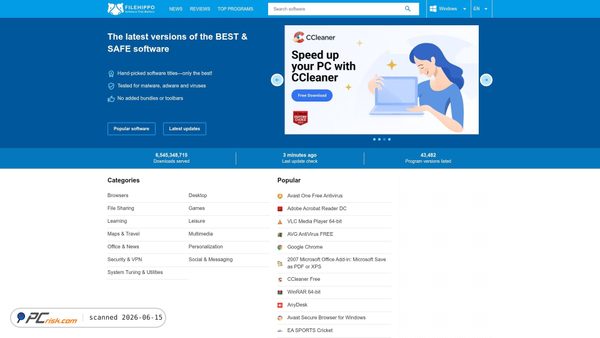 filehippo.com screenshot