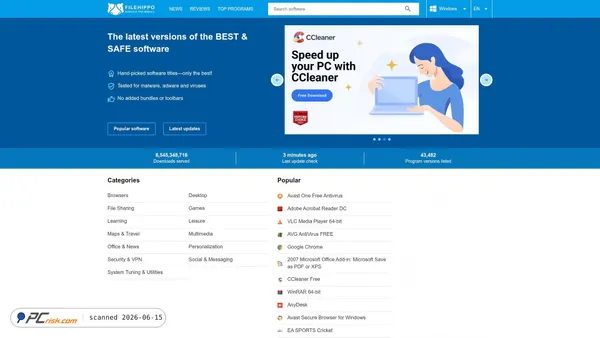filehippo.com screenshot