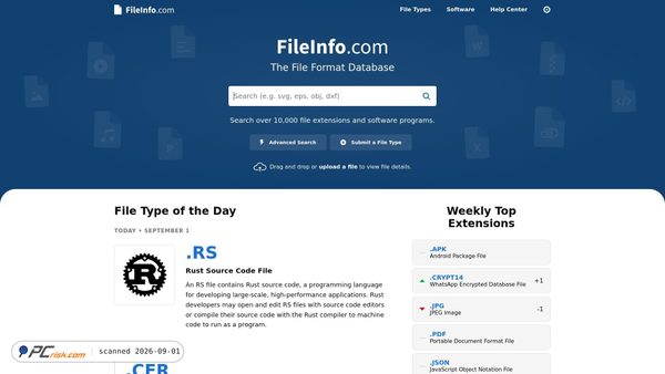 fileinfo.com Screenshot