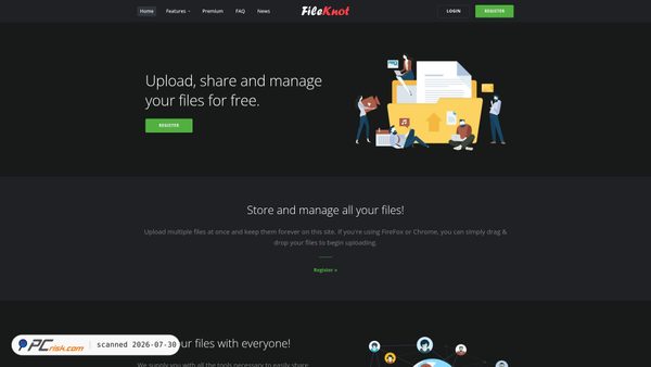 fileknot.io screenshot