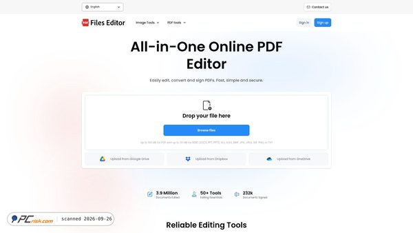 files-editor.com screenshot