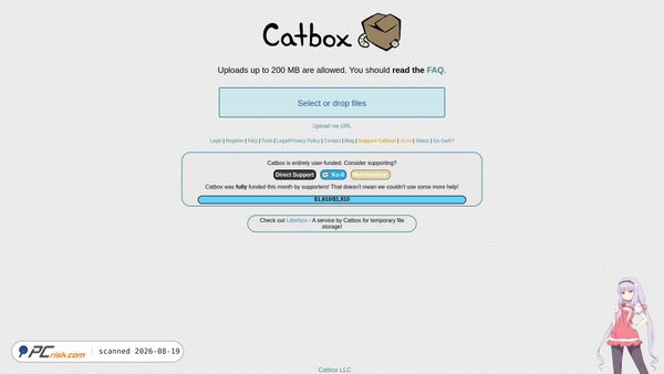 Screenshot van files.catbox.moe