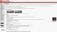 filezilla-project.org screenshot