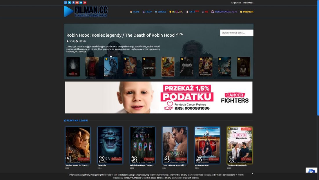 Screenshot of filman.cc