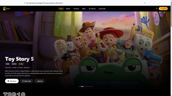 filmcave.ru Screenshot