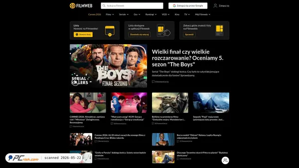 filmweb.pl screenshot