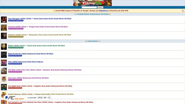 filmyfly.camp screenshot