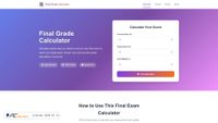 finalgradecalculator.dev screenshot