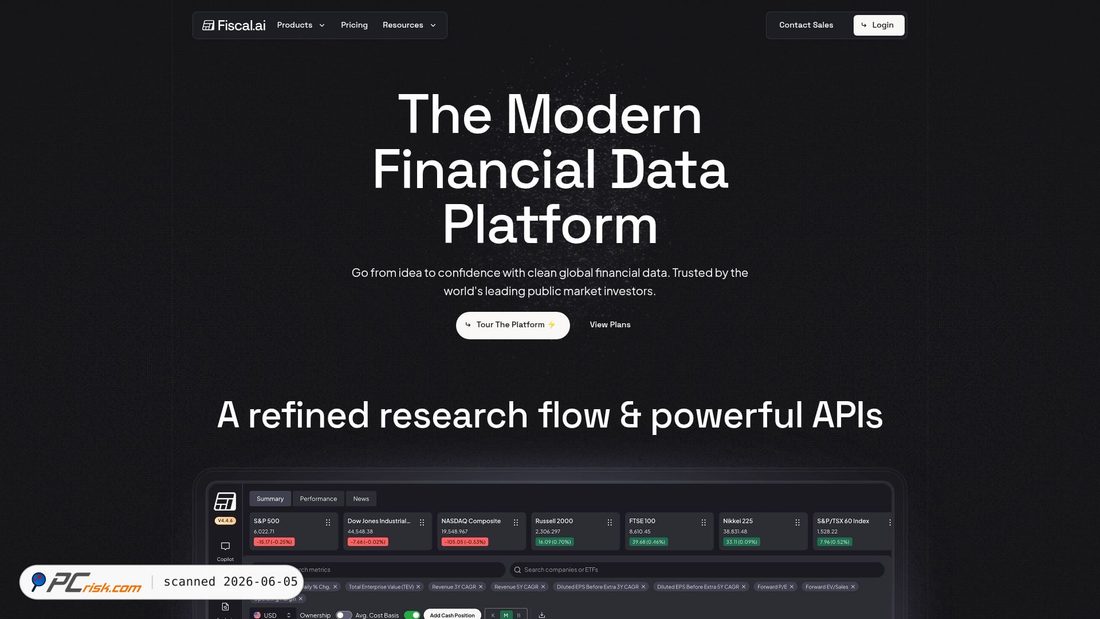Screenshot of finchat.io