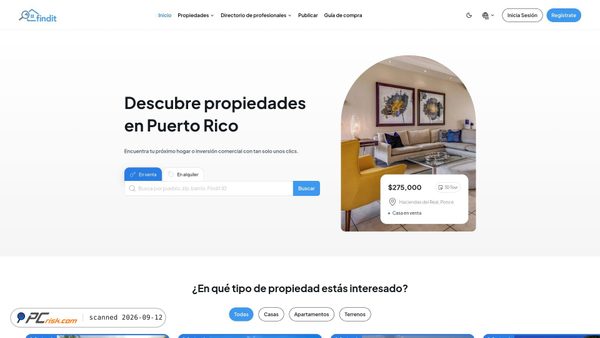 Capture d’écran de finditpr.com