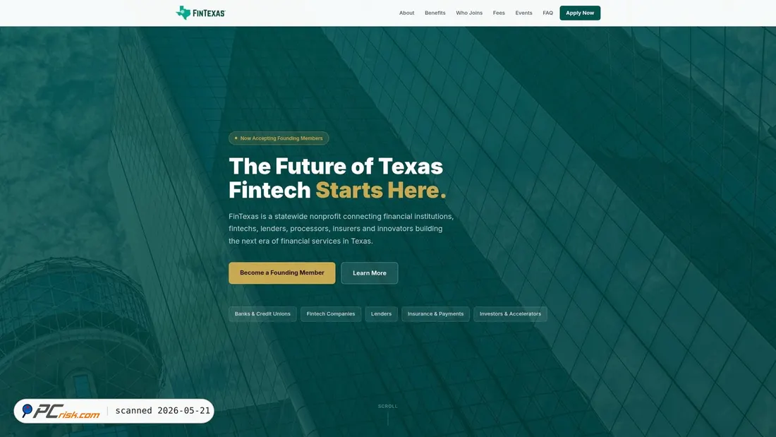 Screenshot of fintexas.org