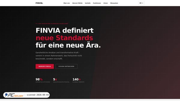 Screenshot di finviatrade.de