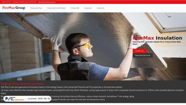 firemaxgroup.com.au screenshot