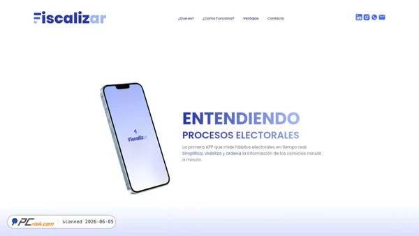 fiscalizarweb.com.ar screenshot