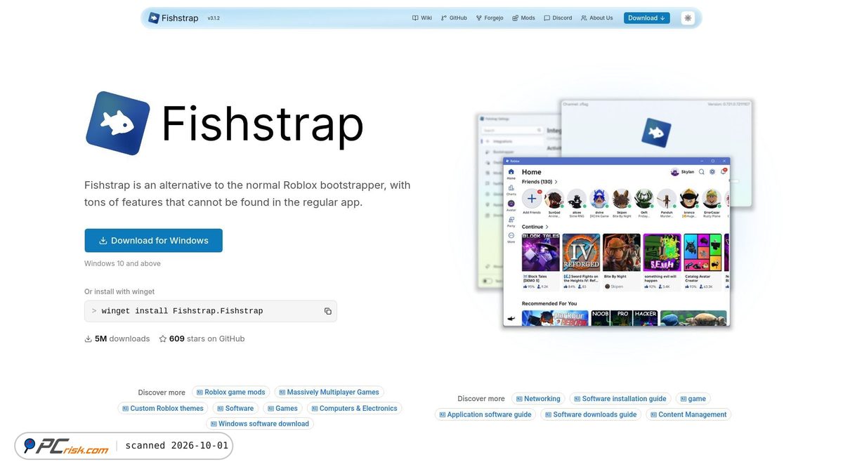 Is fishstrap.app Safe? Security Scan Report | PCrisk