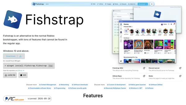 fishstrap.app screenshot