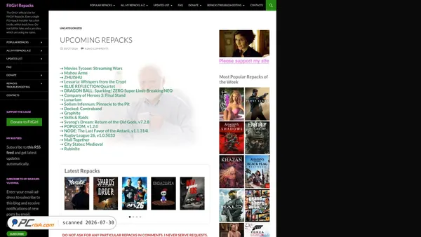 fitgirl-repacks.site screenshot