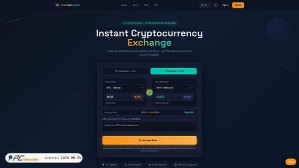 fixed-float.online screenshot