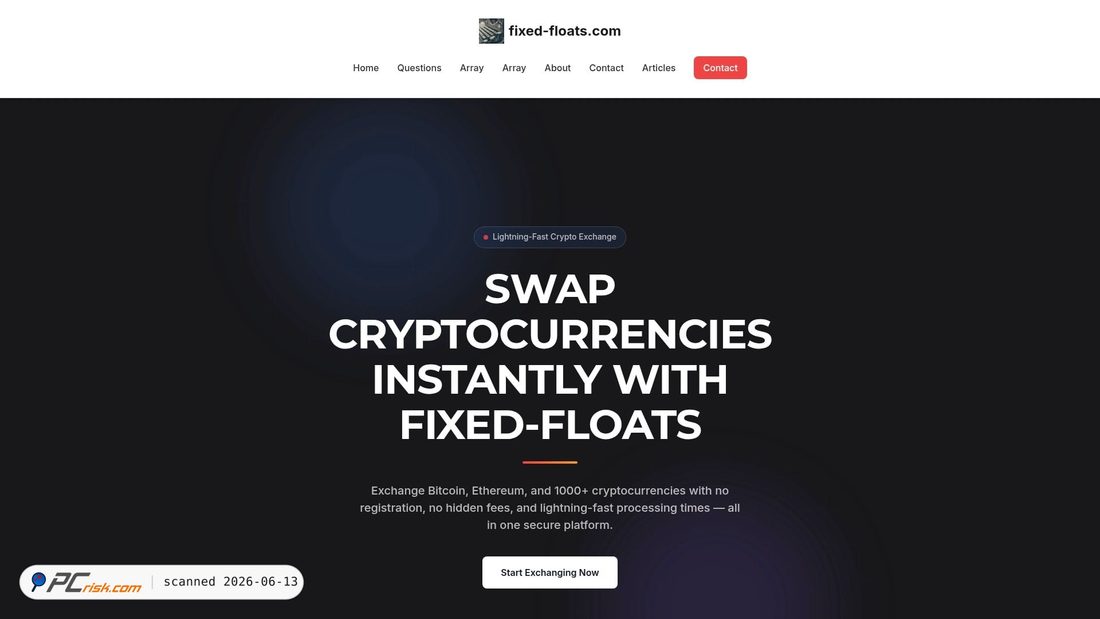 Screenshot of fixed-floats.com
