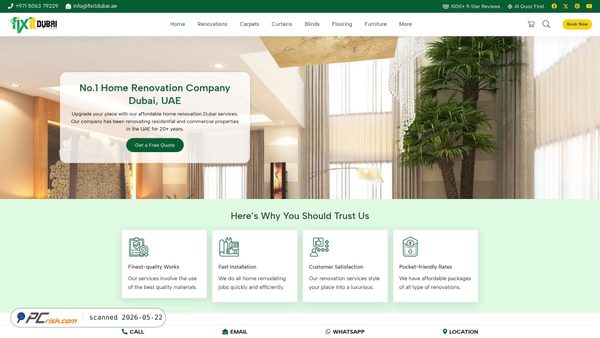 fixitdubai.ae screenshot
