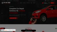 Zrzut ekranu fixmyride.co.in