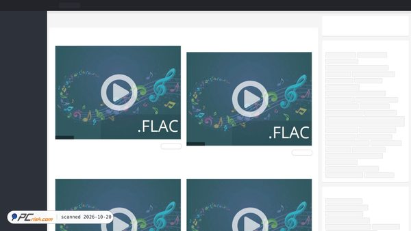 Captura de ecrã de flacmusicfinder.top