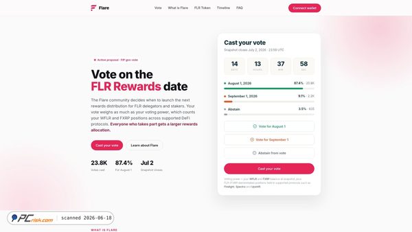 flarenetworks-vote.xyz screenshot