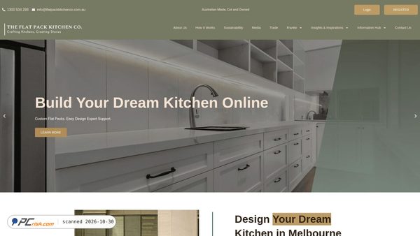 flatpackkitchenco.com.au Screenshot