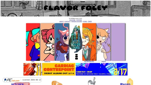 flavorfoley.com screenshot