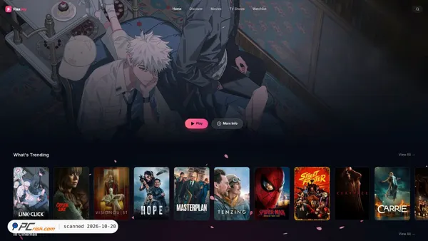 Captura de ecrã de flaxjoy.app