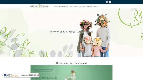 fleursetnuances.com screenshot
