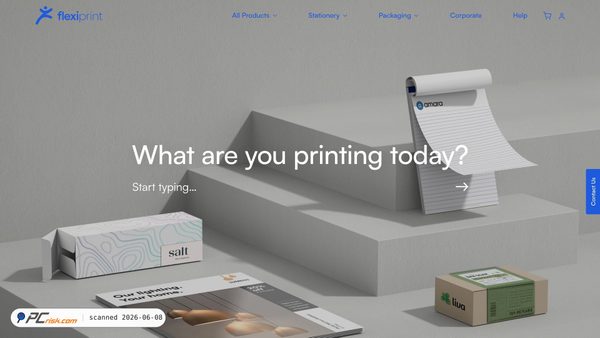 flexiprint.in screenshot