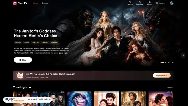 flextv.cc screenshot
