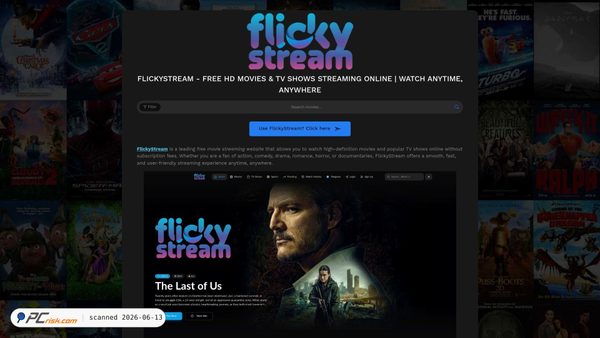 flickystream.my screenshot