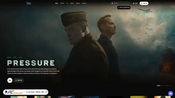 flickystream.ru screenshot