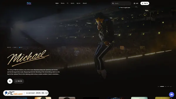 flickystream.su screenshot