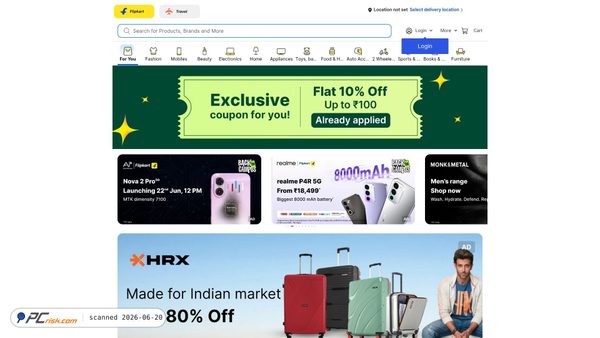 flipkart.com screenshot