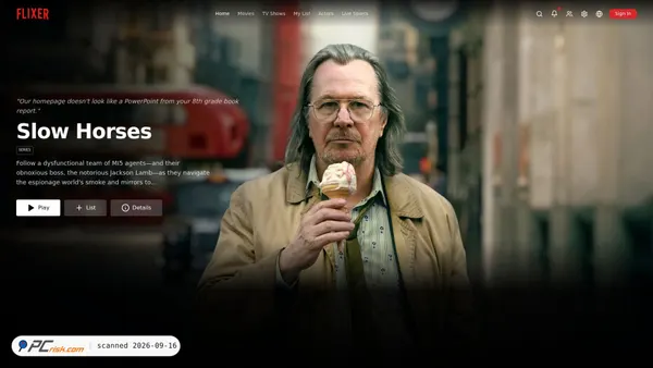Screenshot di flixer.su