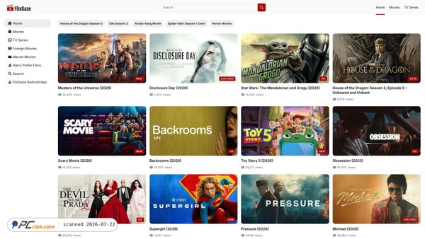 flixgaze.com screenshot