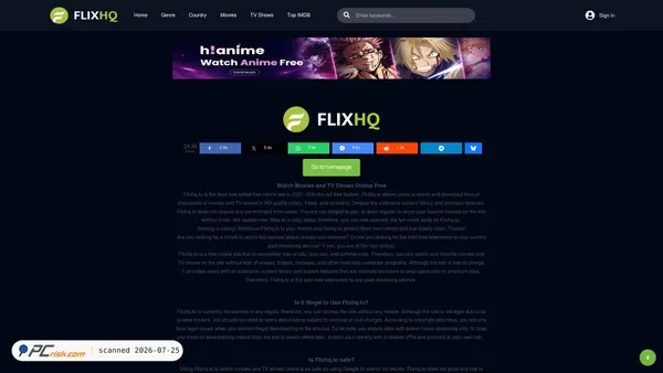 flixhq.one screenshot
