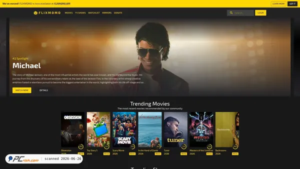 flixmomo.app screenshot