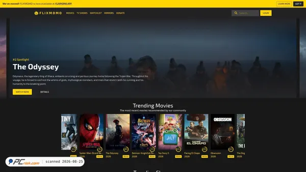 flixmomo.app screenshot