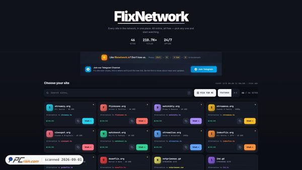 flixnetwork.is Screenshot