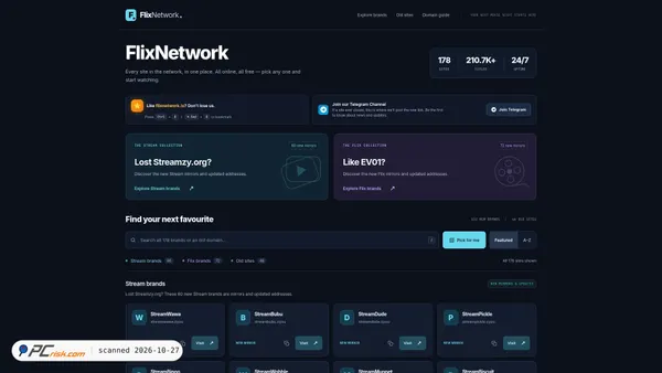 flixnetwork.is screenshot