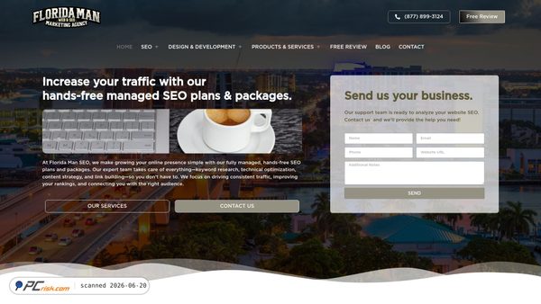 floridamanseo.com screenshot