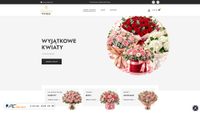 Captura de ecrã de flowersboutique.pl