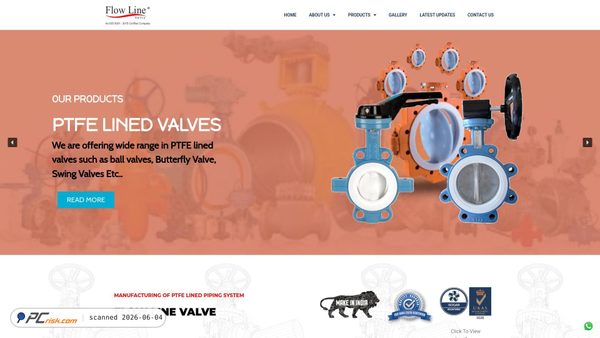 flowlinevalve.com screenshot