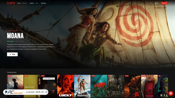 fluxtv.qzz.io screenshot