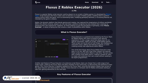 fluxus.team screenshot